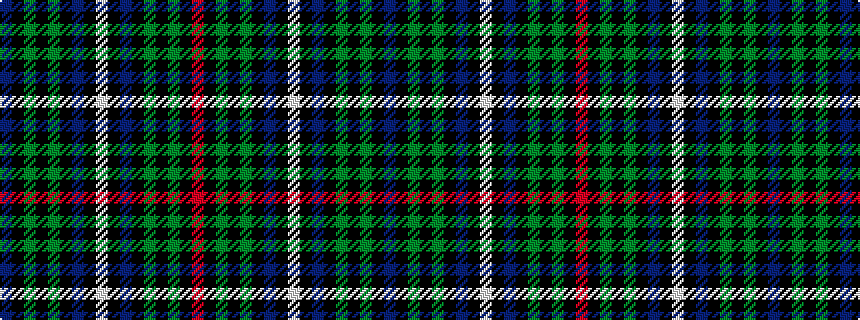 idealised woven sample of pattern BKGKGKBKWKBKGKGKR