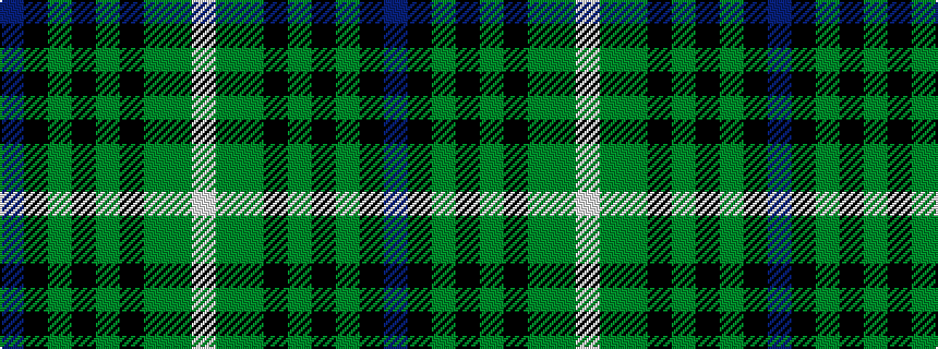 idealised woven sample of pattern BKGKGKGGW