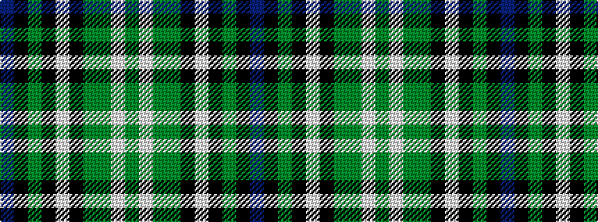 idealised woven sample of pattern BKGKWKGGWG
