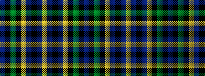 idealised woven sample of pattern BKGKYBKBY