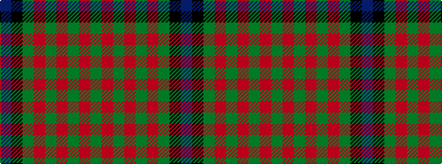 idealised woven sample of pattern BKGRGRGRG