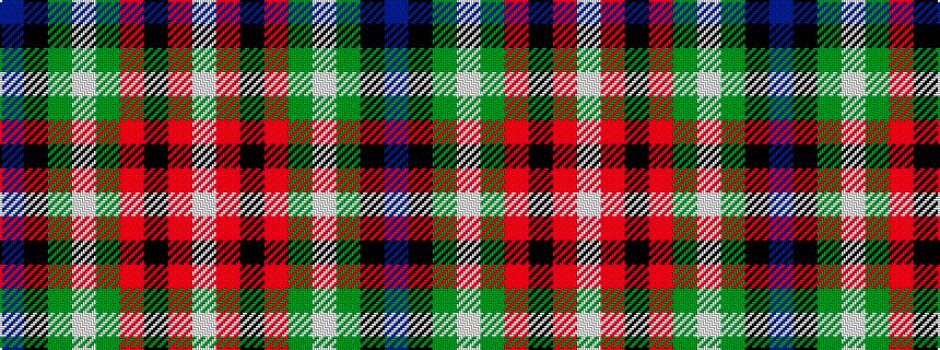 idealised woven sample of pattern BKGWGRKRW