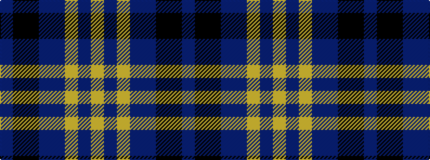 idealised woven sample of pattern BKKBBYBY
