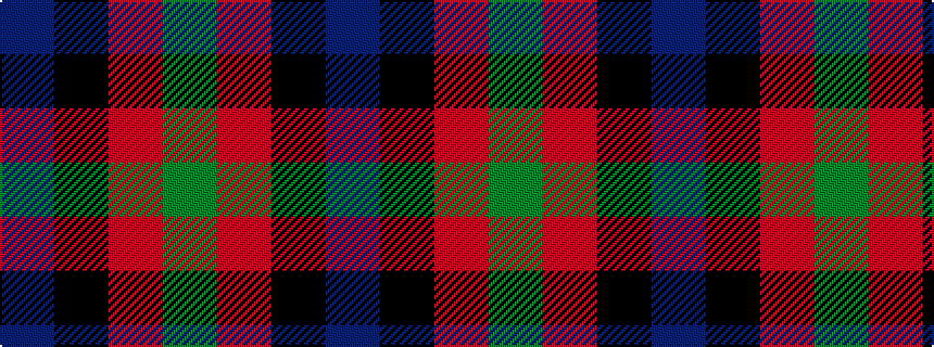 idealised woven sample of pattern BKRG