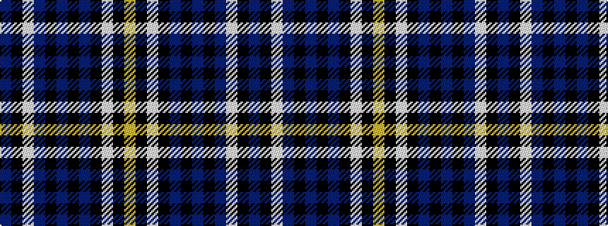 idealised woven sample of pattern BKWBKBKBKWKY