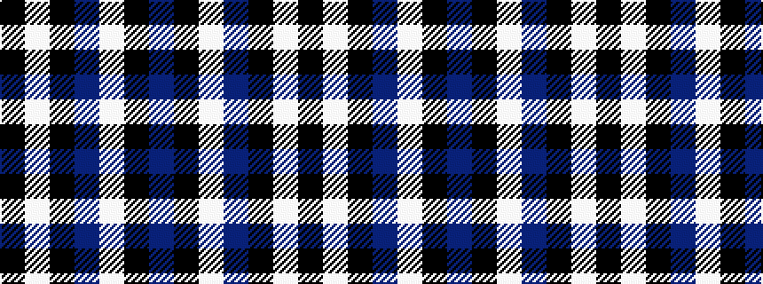 idealised woven sample of pattern BKWBKWK