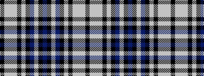idealised woven sample of pattern BKWBKWKWWWK