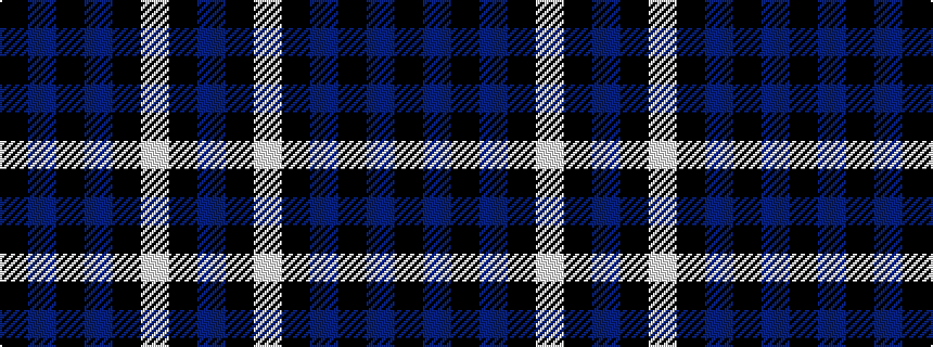 idealised woven sample of pattern BKWKBKBK