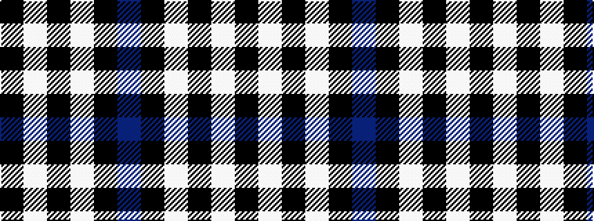 idealised woven sample of pattern BKWKWK