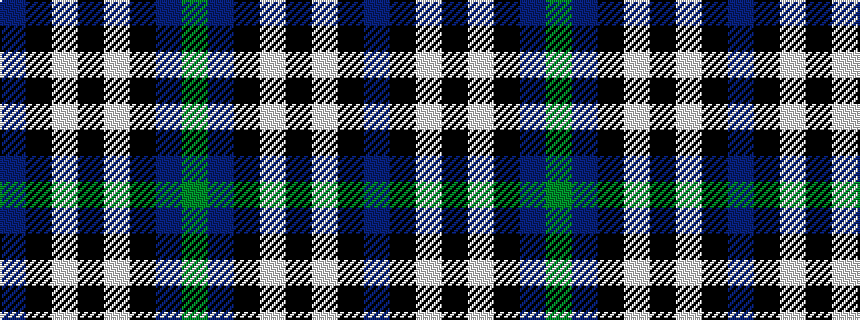 idealised woven sample of pattern BKWKWKBG