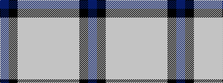 idealised woven sample of pattern BKWWWW