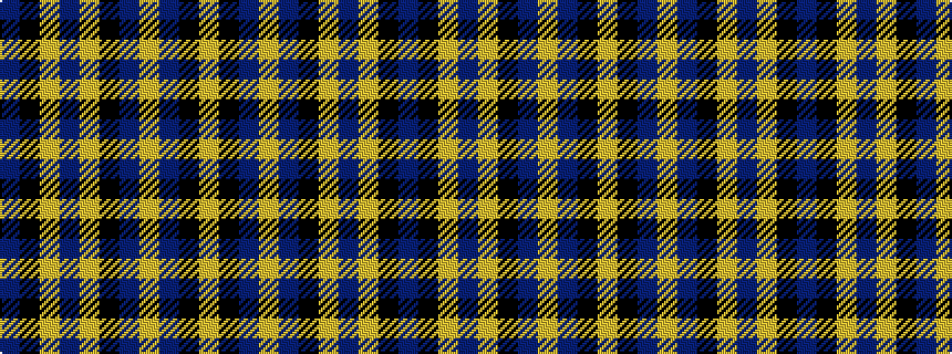 idealised woven sample of pattern BKYBYKBYBKY