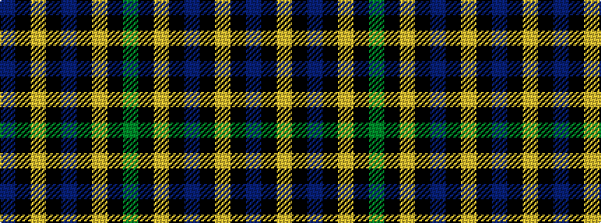 idealised woven sample of pattern BKYKBKYKG