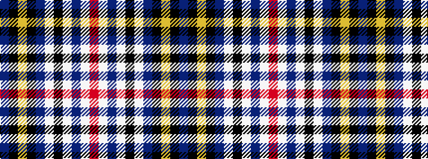 idealised woven sample of pattern BKYKBWKWBWR