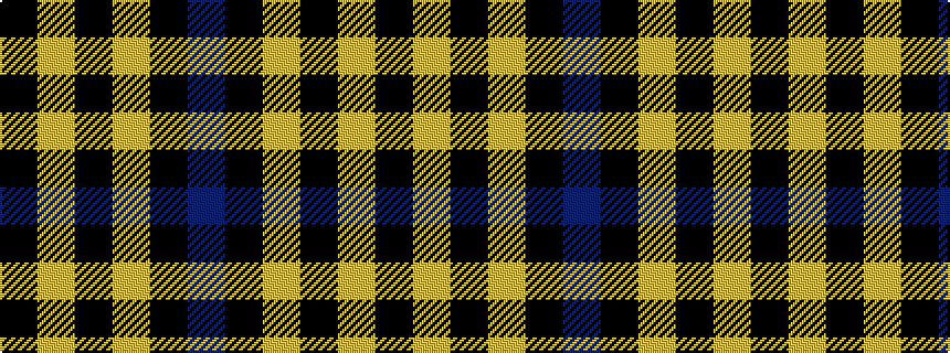 idealised woven sample of pattern BKYKYK