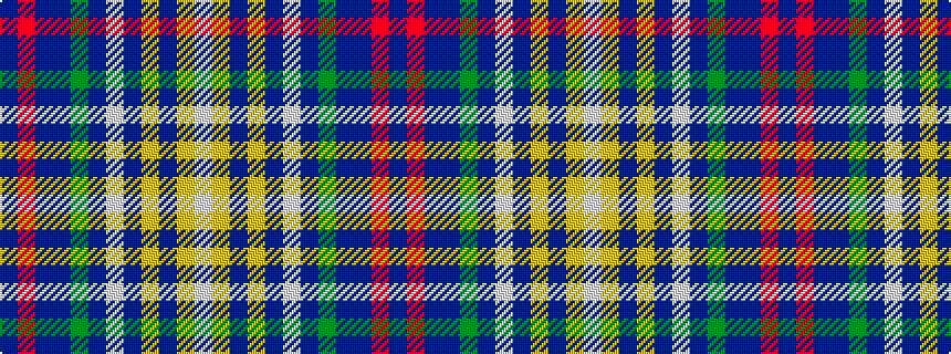 idealised woven sample of pattern BRBBGBWBYBYW