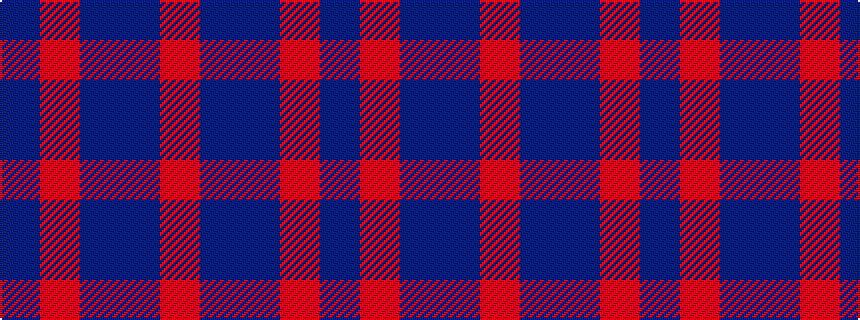 idealised woven sample of pattern BRBBR