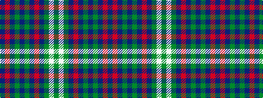 idealised woven sample of pattern BRBGBGBRBGWG