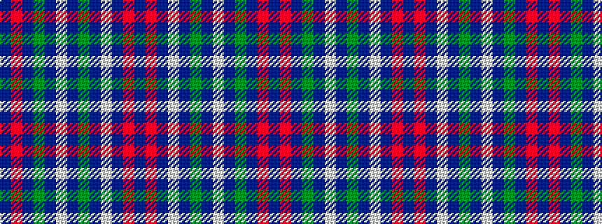 idealised woven sample of pattern BRBGBWBGBWBRB