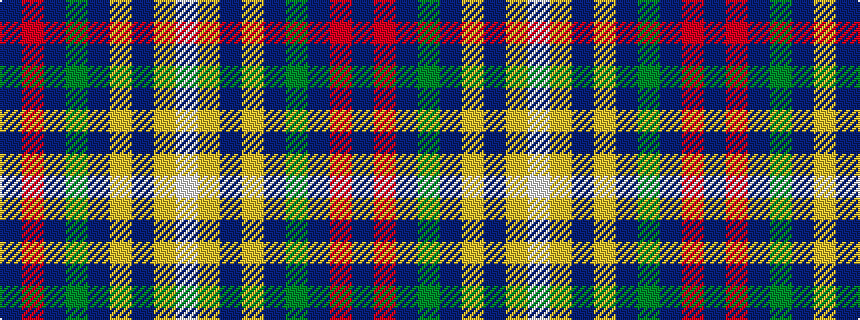 idealised woven sample of pattern BRBGBYBYW