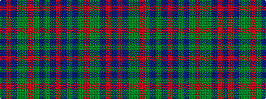 idealised woven sample of pattern BRBGGRGBGBR