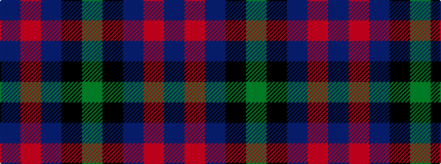 idealised woven sample of pattern BRBKG