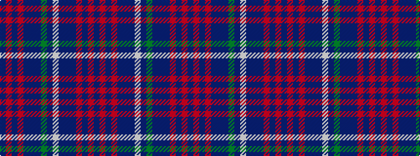 idealised woven sample of pattern BRBRBBBGBWBBBRBRB