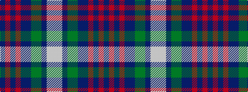idealised woven sample of pattern BRBRBBGGBWW