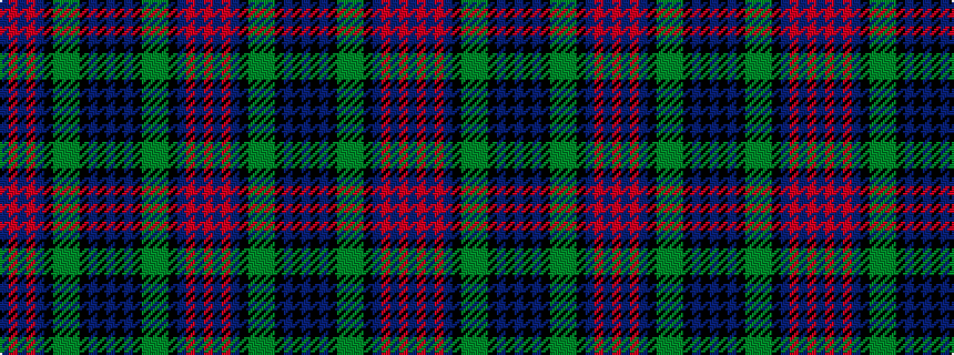 idealised woven sample of pattern BRBRBKGGGKBKBKBKGGGKBRBR
