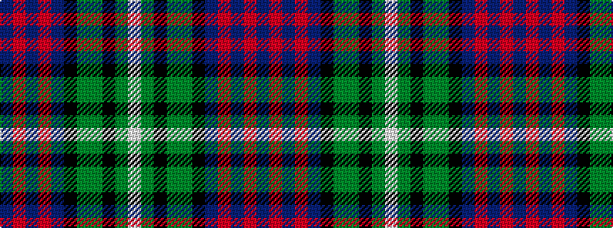 idealised woven sample of pattern BRBRBKGGKGW