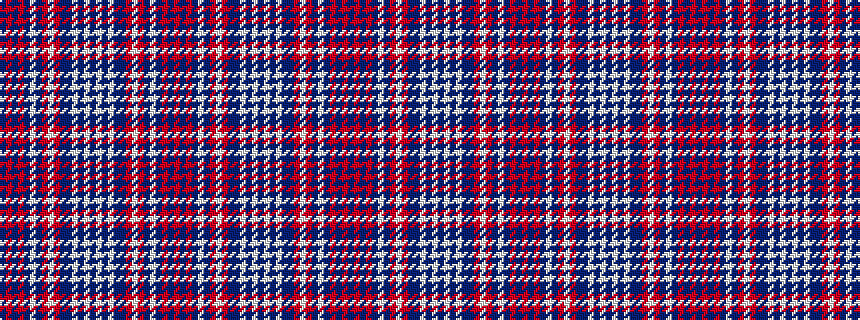 idealised woven sample of pattern BRBRBWBRWRBBWBWBWBWBBRWRBWBRBR