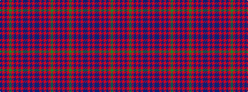 idealised woven sample of pattern BRBRGRBRBRBBRBRBBRBRBRGRBRB