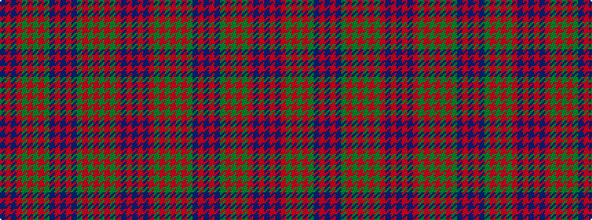 idealised woven sample of pattern BRBRGRGRGBRBRBGRGRGRGRBRB