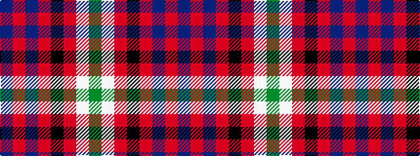 idealised woven sample of pattern BRBRKRWG