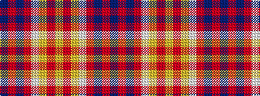 idealised woven sample of pattern BRBRWYRY