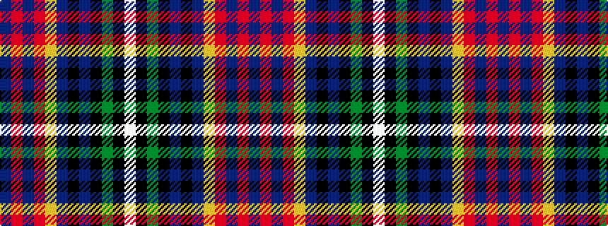 idealised woven sample of pattern BRBRYBKBKGKW