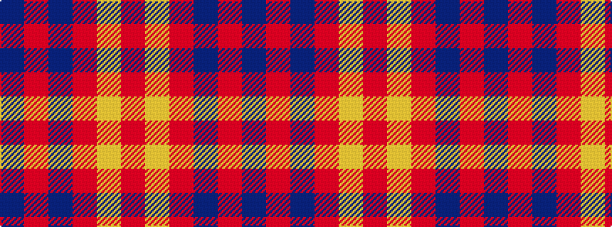 idealised woven sample of pattern BRBRYR