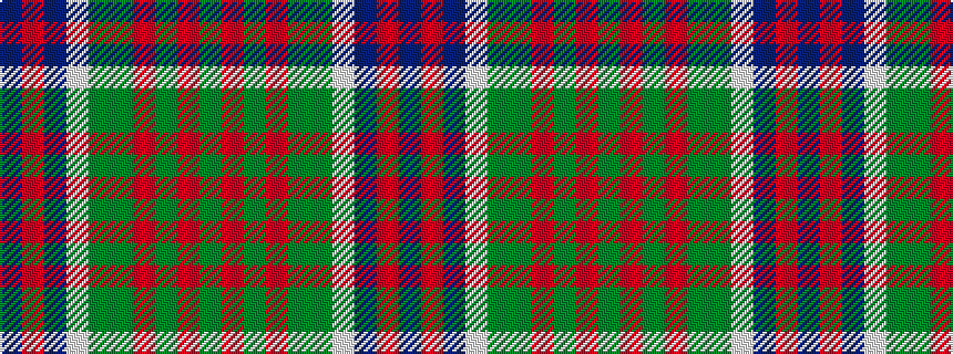 idealised woven sample of pattern BRBWGGRGRG
