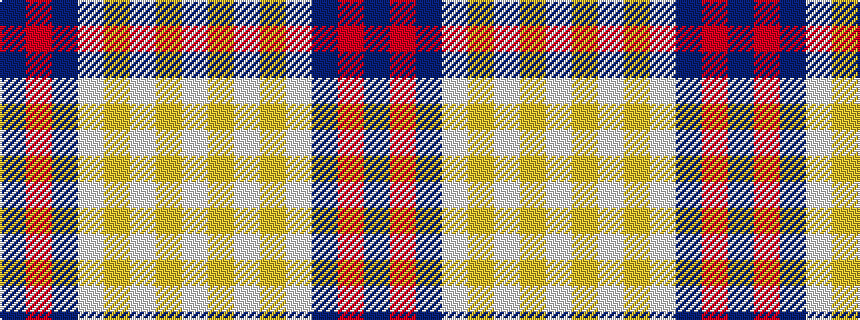 idealised woven sample of pattern BRBWYWYW