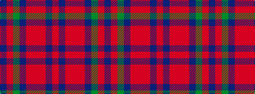 idealised woven sample of pattern BRGBRRRBR