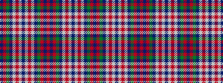 idealised woven sample of pattern BRGBWRWBWRWBGRBR