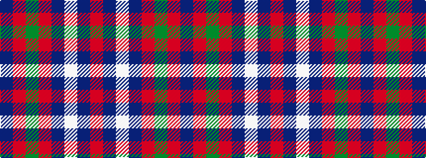 idealised woven sample of pattern BRGRBWBR