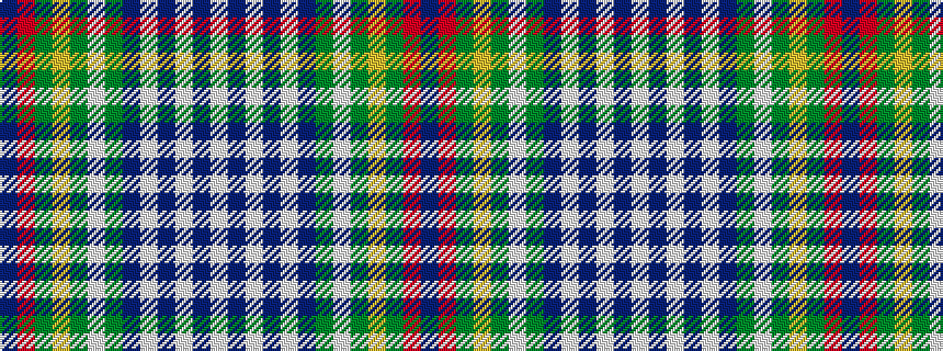 idealised woven sample of pattern BRGYGWGBWBWBW