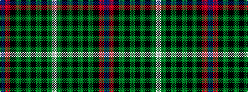 idealised woven sample of pattern BRKGKGKGKGW