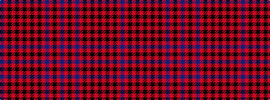 idealised woven sample of pattern BRKRBRKRKRKRKRKRB