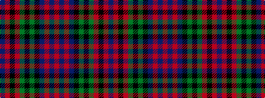 idealised woven sample of pattern BRKRGKGKBRBR