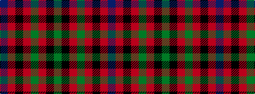 idealised woven sample of pattern BRKRGRKG