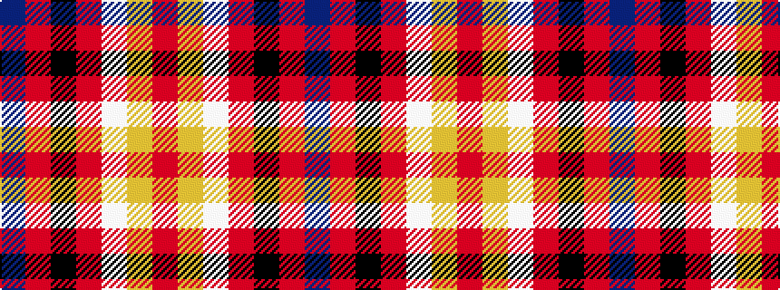 idealised woven sample of pattern BRKRWYR