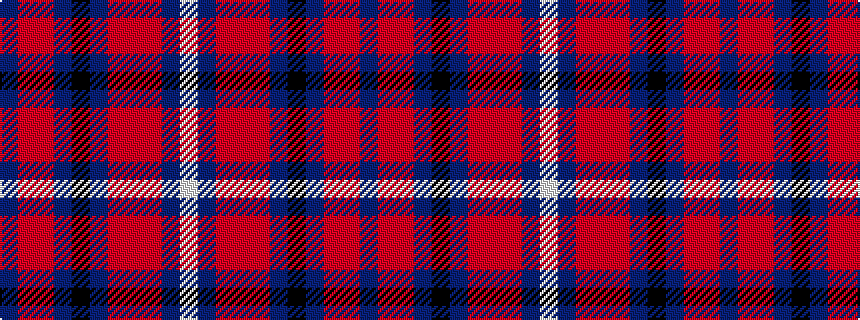 idealised woven sample of pattern BRRBKBRRRBW