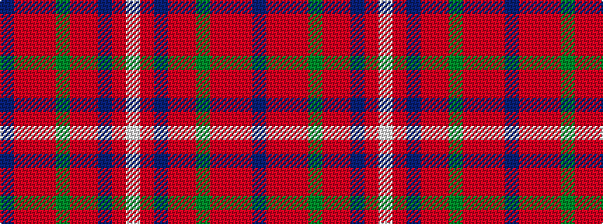 idealised woven sample of pattern BRRRGRRBRW